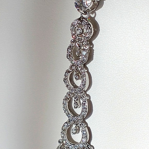 Gorgeous Chandelier CZ necklace - Picture 7 of 8